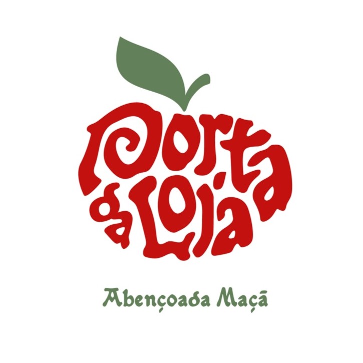 PORTA DA LOJA (7) A origem da maçã porta-da-loja foi o ponto de partida para a identidade gráfica que propusemos.
